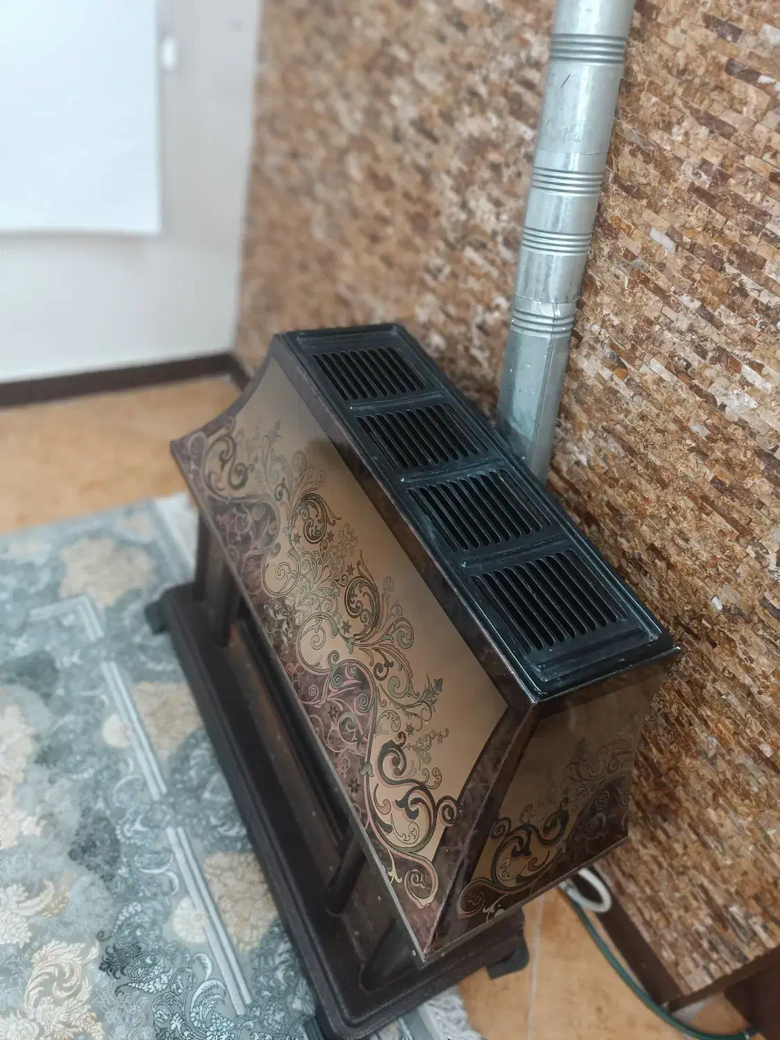 بخاری گازی|بخاری، هیتر، شومینه|ری, باروت کوبی|دیوار