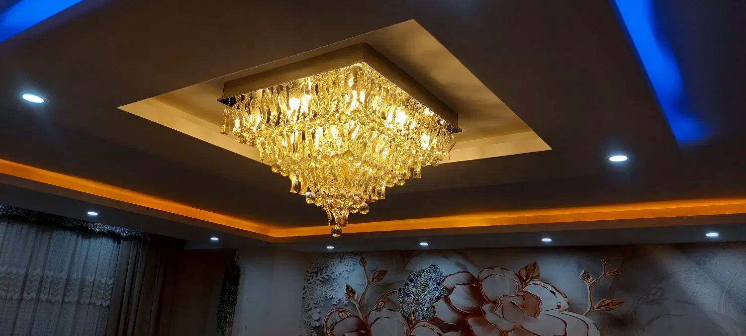 لوستر کریستالی|لوستر و چراغ آویز|محمدشهر, محمدشهر|دیوار