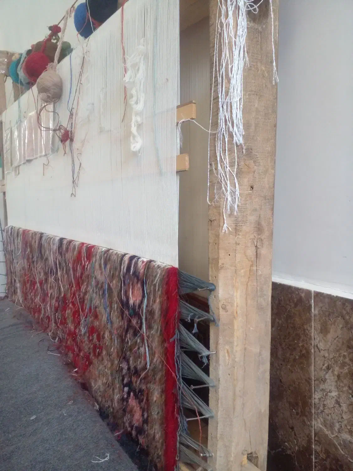 فرش دست بافت 50 رج|فرش|خسروشاه, |دیوار