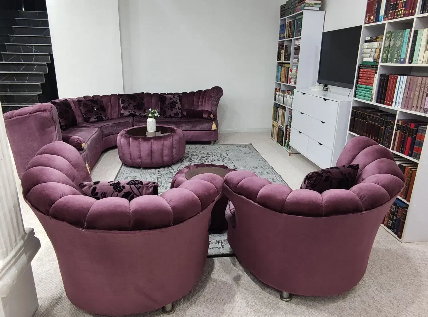 فروش مبلمان 9 نفره|مبلمان خانگی و میز عسلی|اندیمشک, |دیوار