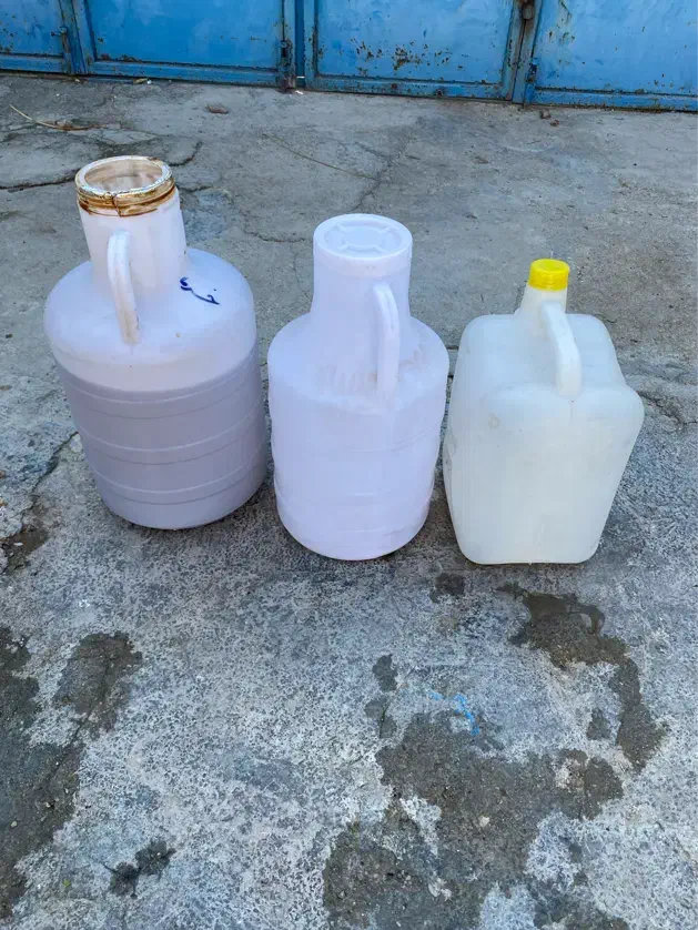 بشکه نو جای شیره انگور|ظروف نگهدارنده، پلاستیکی، یکبارمصرف|دهدشت, |دیوار