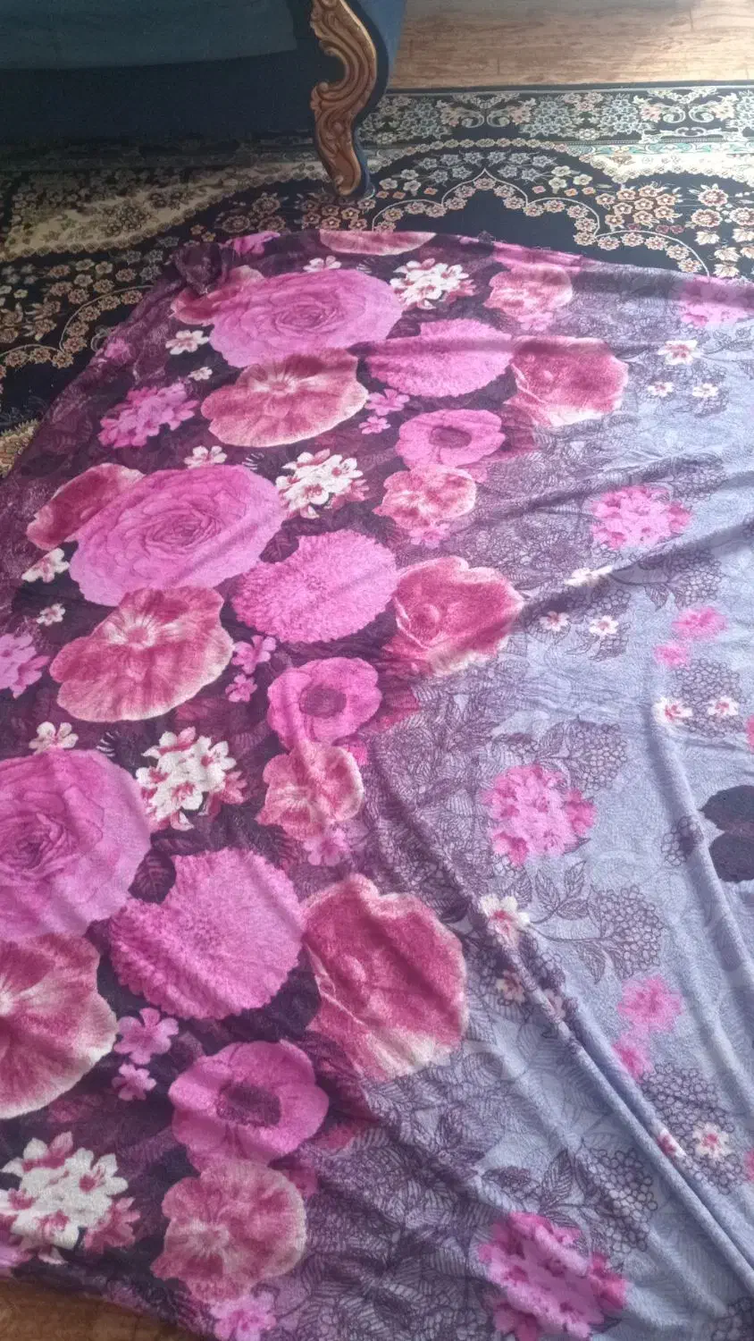 پتومسافرتی دونفره ژله ای دورو|رختخواب، بالش، پتو|سراب, |دیوار