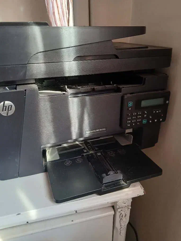 پرینتر hp 127 fn چهار کاره|پرینتر، اسکنر، کپی، فکس|تهران, شمس‌آباد|دیوار