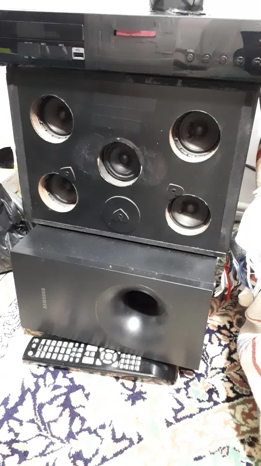 بیس قوی|سیستم صوتی خانگی|تویسرکان, |دیوار