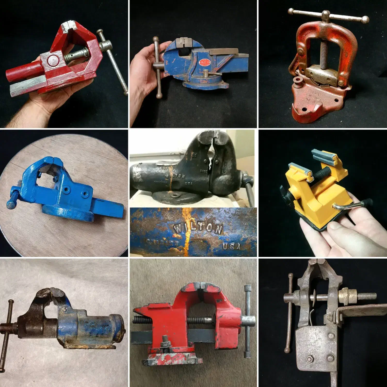 گیره های رومیزی اصلی آلمانی امریکایی انگلیسی|ابزارآلات|تهران, امین حضور|دیوار