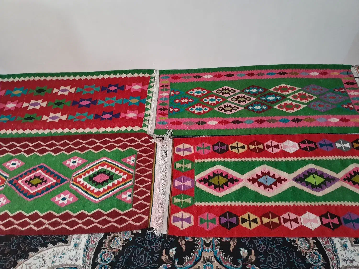 گیلیم دست بافت|گلیم، جاجیم، گبه|اردبیل, |دیوار