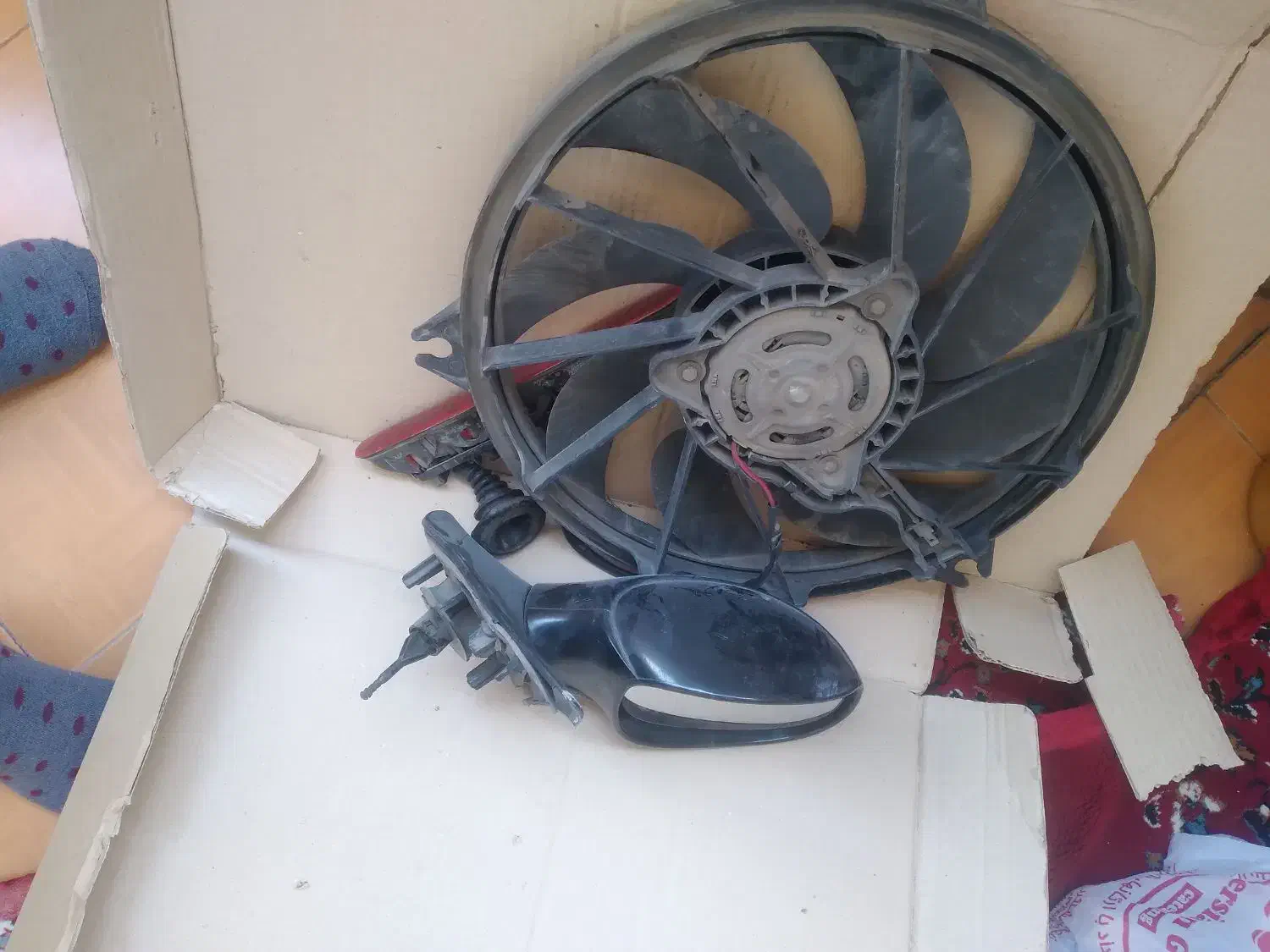 موتورفن ۲۰۶|قطعات یدکی و لوازم جانبی|کرج, کمالشهر|دیوار