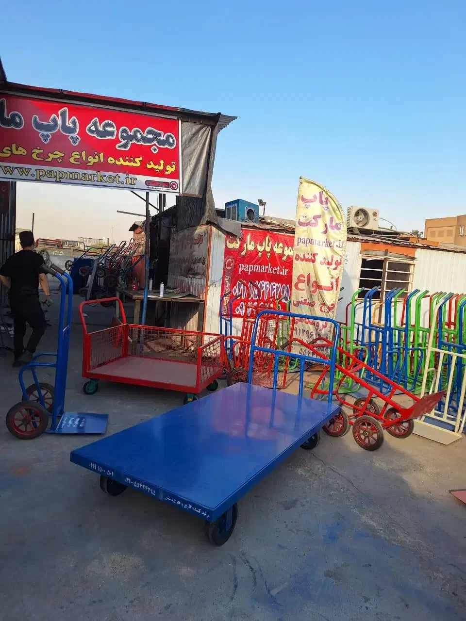 گاری ارابه چهار چرخ دستی حمل بار (مدل ارابه)تولیدی|ابزارآلات|تهران, خانی آباد نو جنوبی|دیوار