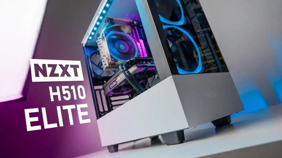 دو عدد کیس NZXT H510 Elite - سفید و مشکی|قطعات و لوازم جانبی رایانه|اصفهان, وحید|دیوار