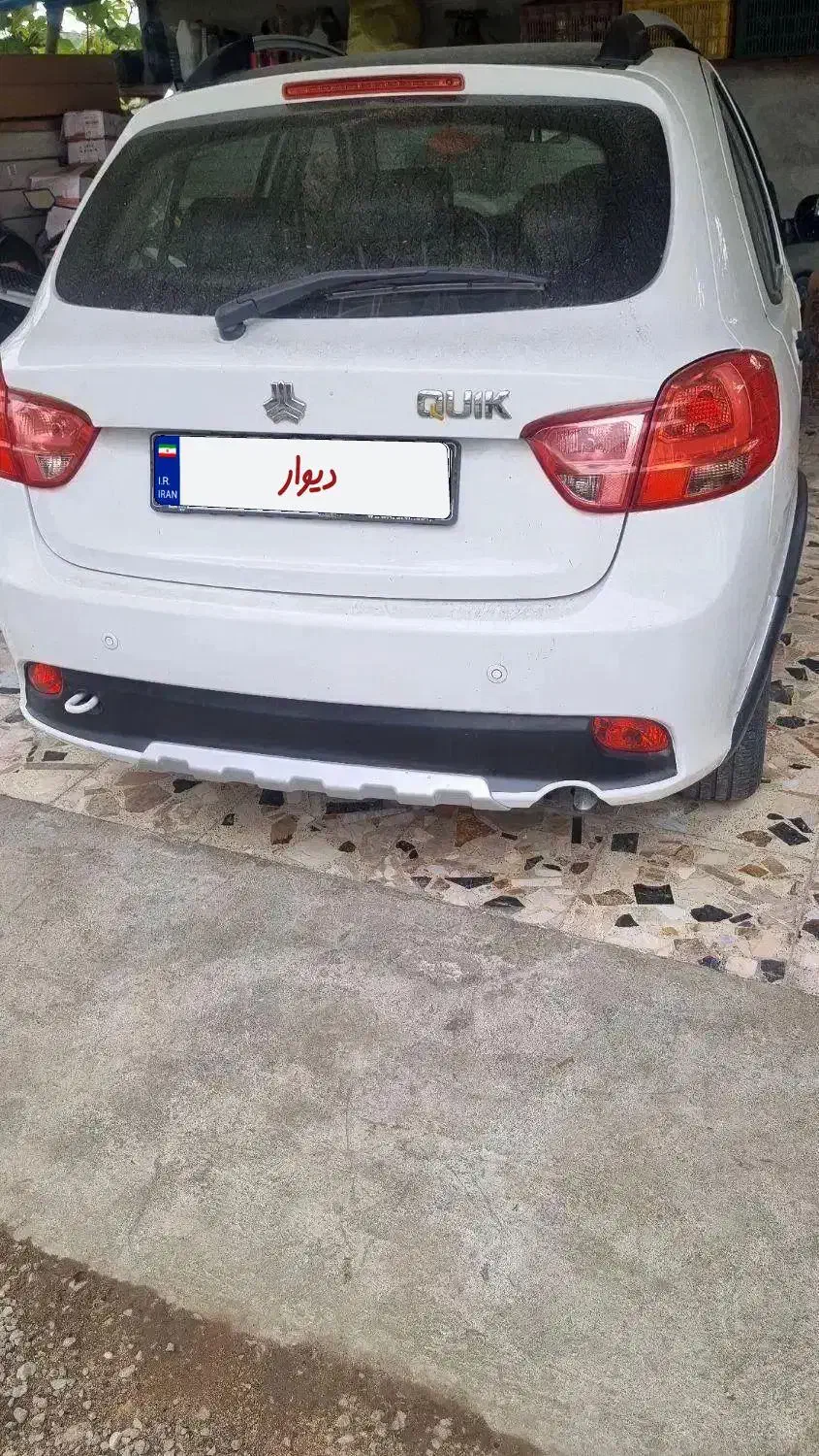 کوئیک Rسفید مشکی 1400|خودرو سواری و وانت|تالش, هشتپر|دیوار