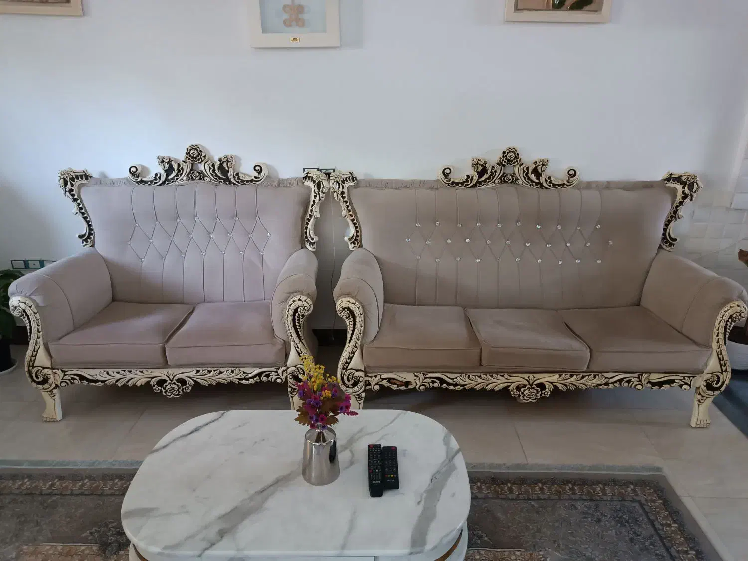 مبل سلطنتی|مبلمان خانگی و میز عسلی|محمودآباد, |دیوار