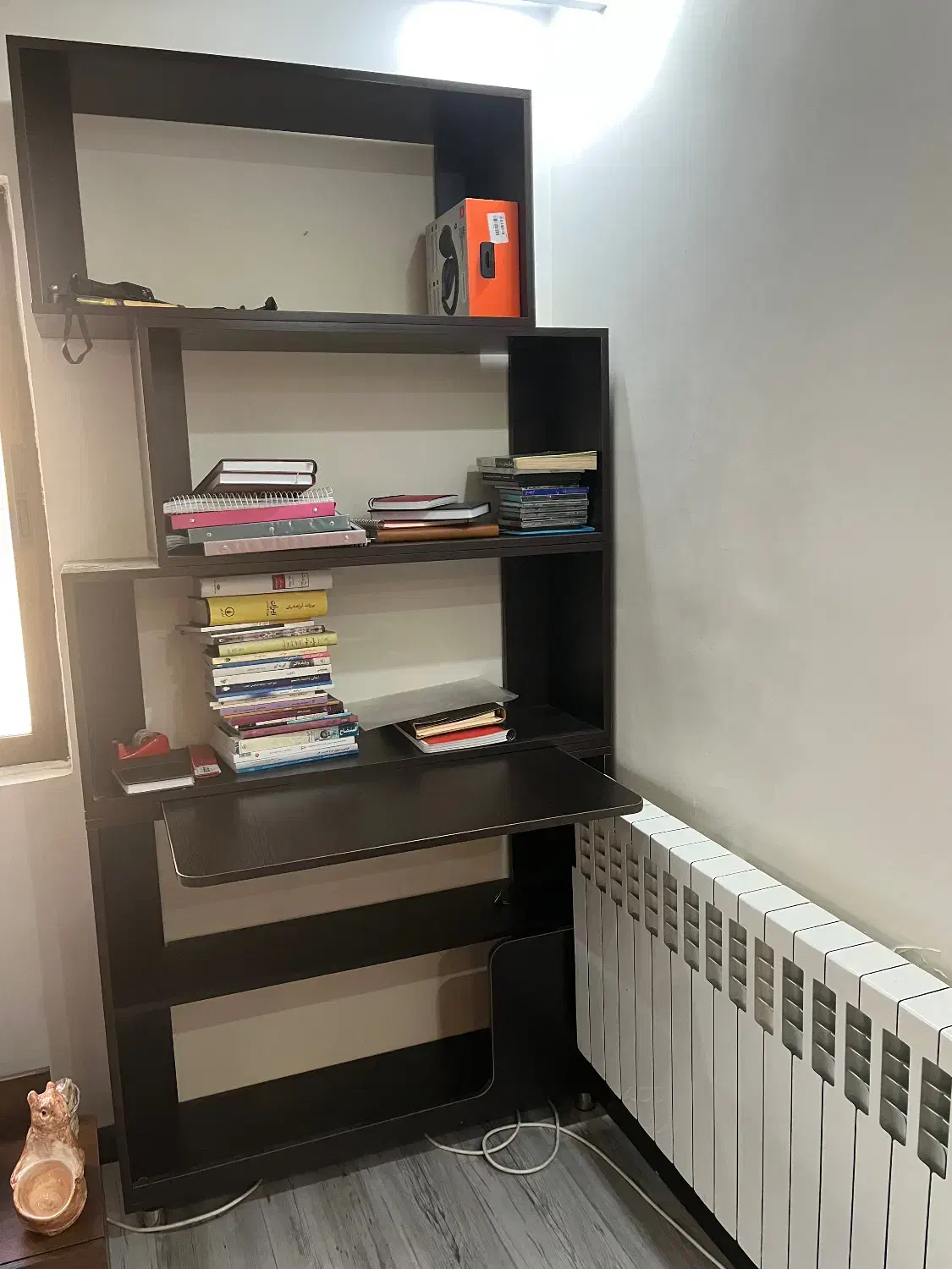 کتابخانه و میز تحریر|کتابخانه، شلف، قفسههای دیواری|تهران, شهرک بوعلی|دیوار