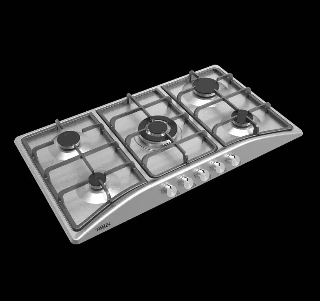 اجاق گاز رومیزی پنج شعله چدن گرد ۲۴۰۰|اجاق گاز و لوازم برقی پختوپز|تهران, شوش|دیوار