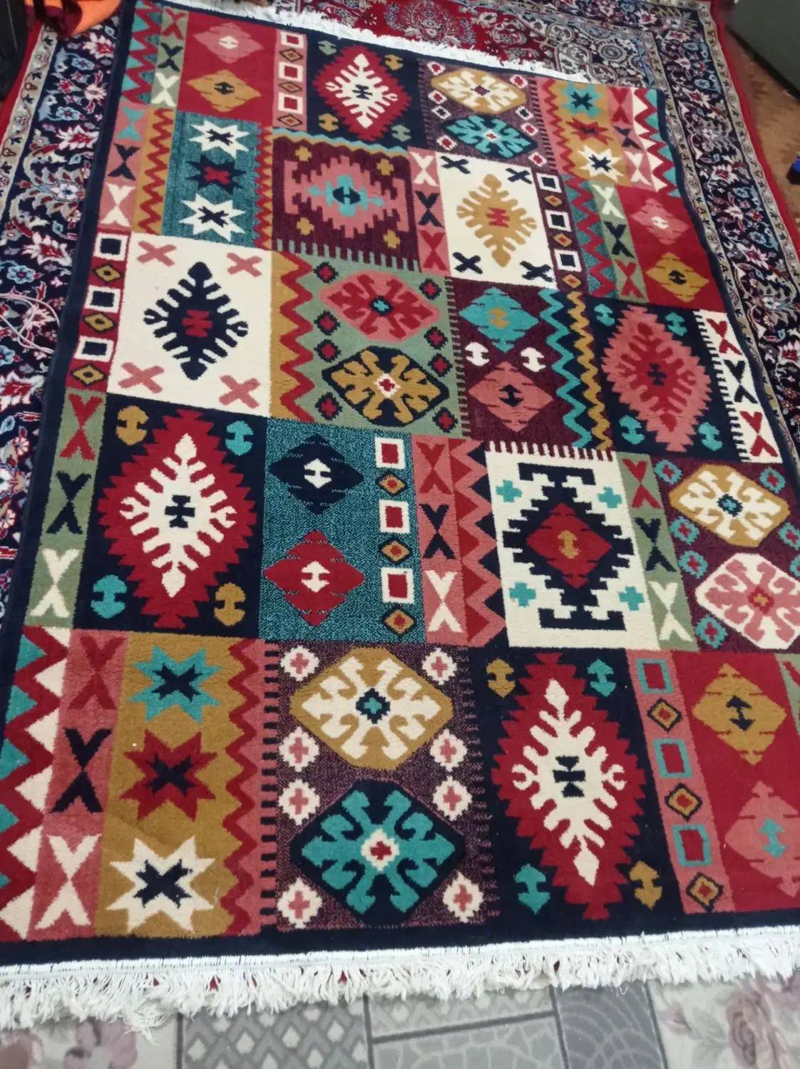 فرش|فرش|قزوین, |دیوار