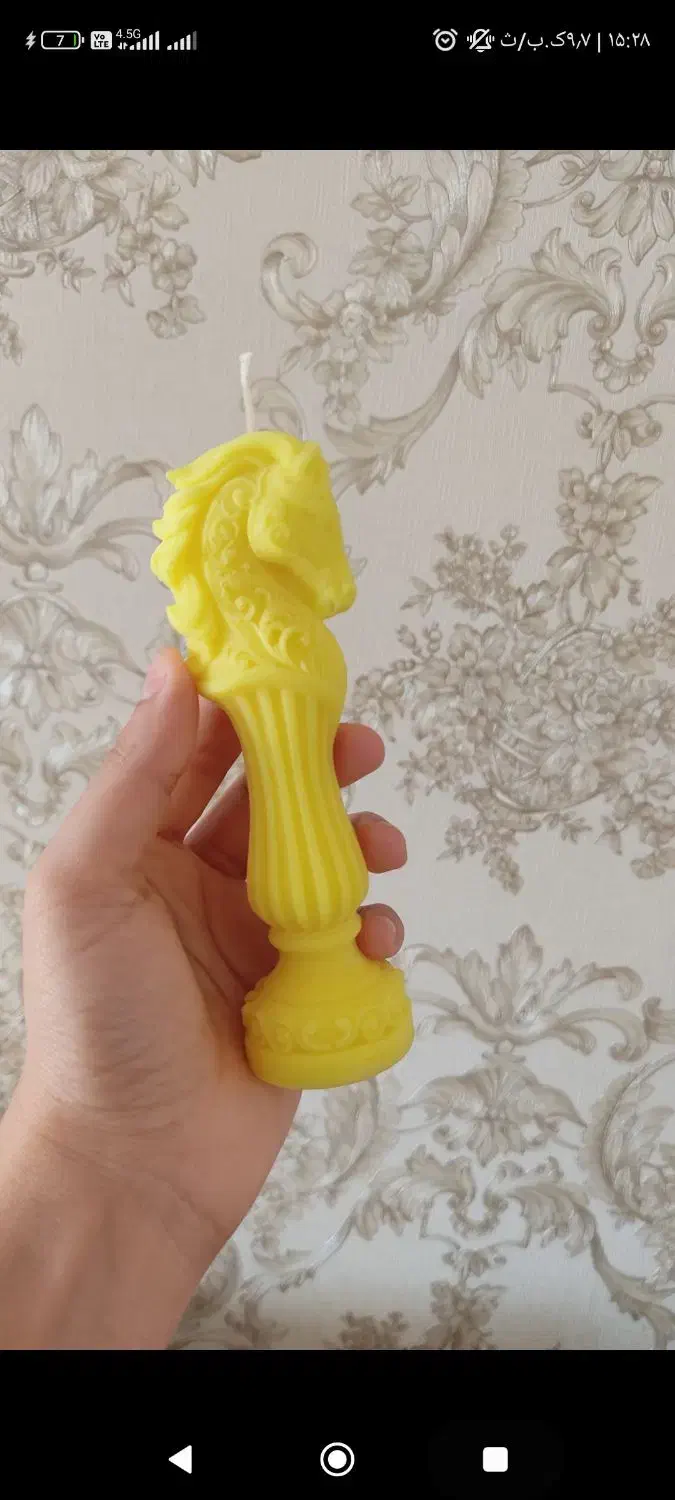 اسب شمع سال|مجسمه، تندیس، ماکت|دزفول, |دیوار