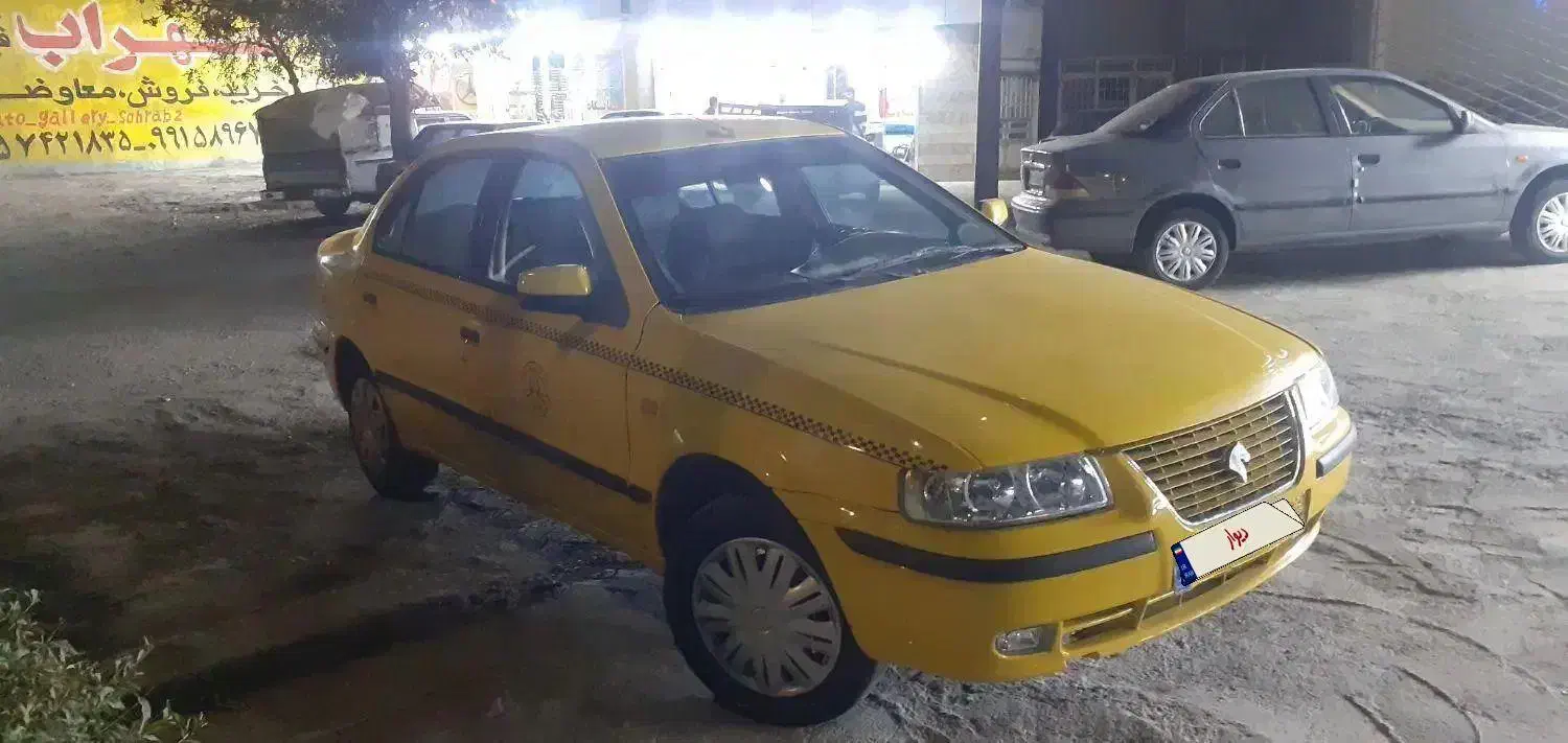 سمند تاکسی تو شهری|خودرو سواری و وانت|شیروان (خراسان), |دیوار