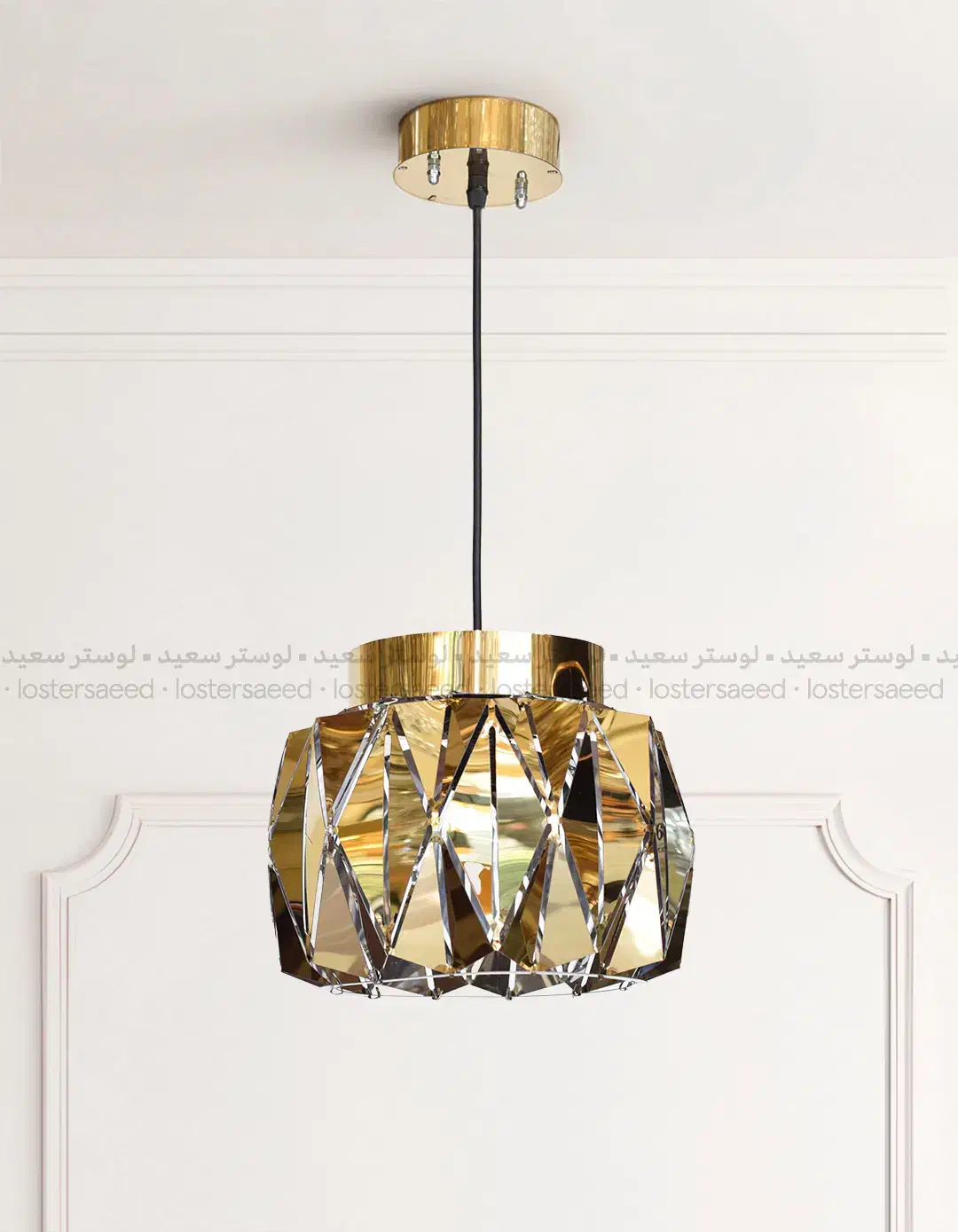 لوستر مدرن اویز اشپزخانه و اتاق خواب استیل تک شعله|لوستر و چراغ آویز|تبریز, |دیوار