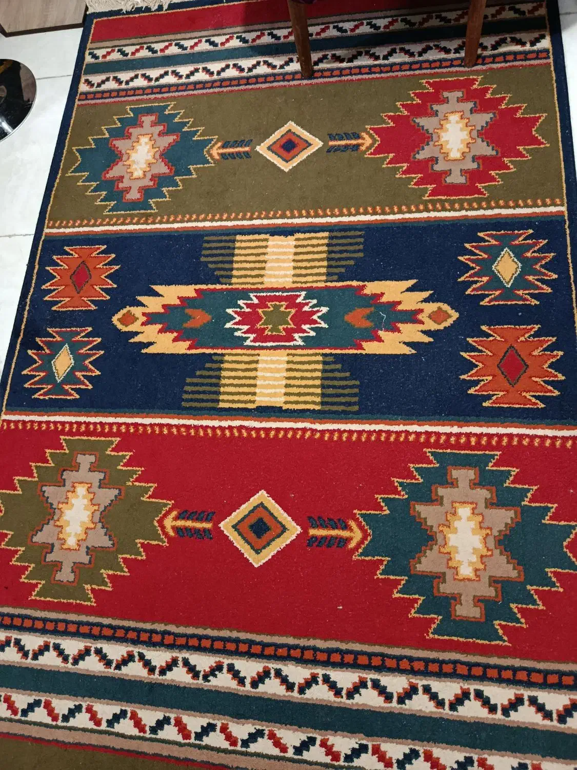 گلیم فرش|گلیم، جاجیم، گبه|کرمان, |دیوار