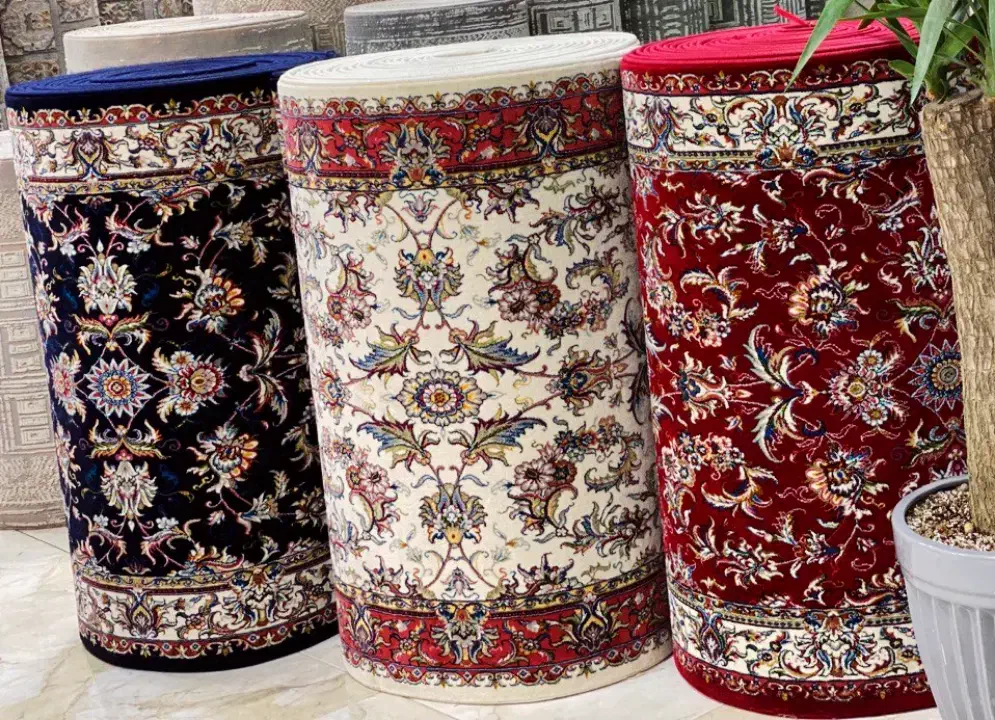 انواع کنارفرش(لاکی قرمز)در مدل و سایز مختلف۱۷۷۰|فرش|قم, نیروگاه|دیوار