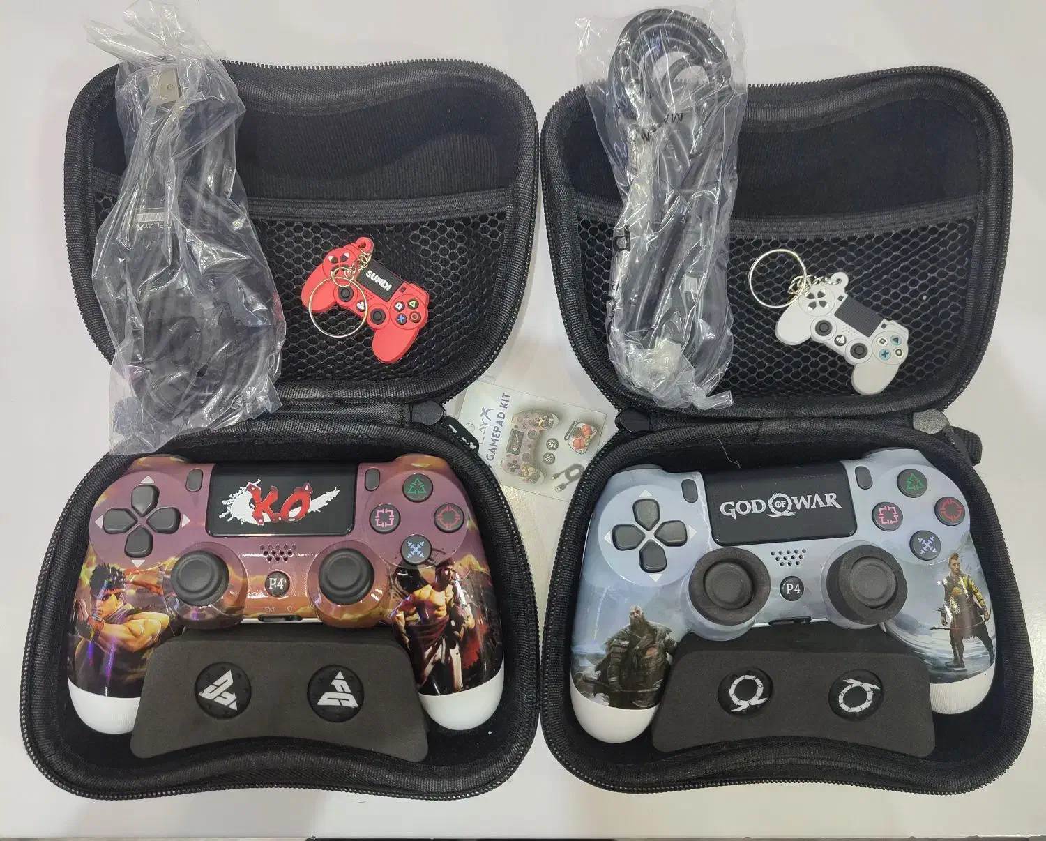 دسته های کپی ps4 برند پلی ایکس همراه با کیف دسته|کنسول، بازی ویدئویی و آنلاین|قم, عمار یاسر|دیوار