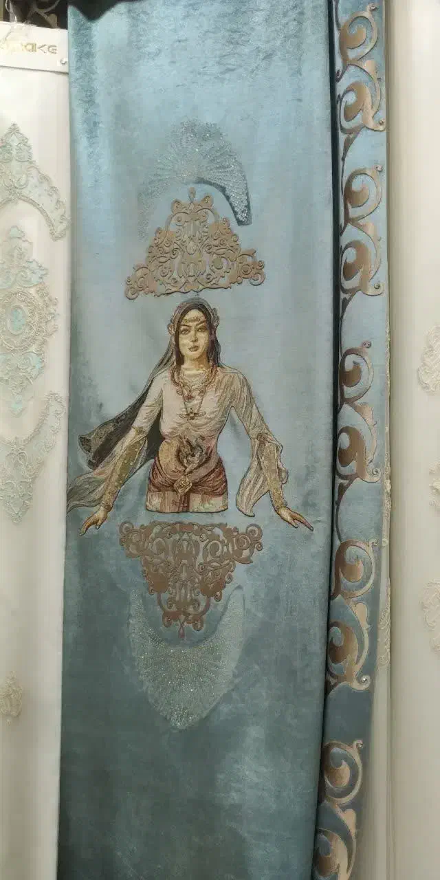 دکور مخمل نو|پرده، رانر، رومیزی|اصفهان, طاحونه|دیوار