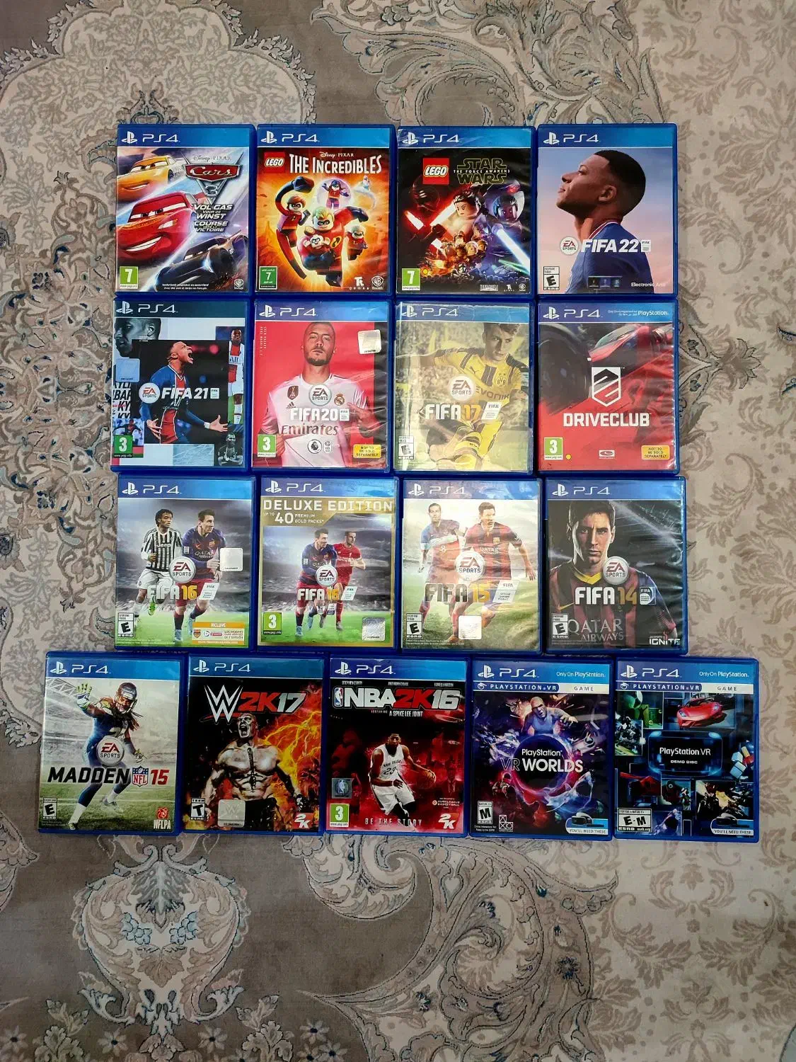 14 Fifa22 Cars لگو 20 Lego 21 Vr 17 W2K 16 Nba 15|کنسول، بازی ویدئویی و آنلاین|تهران, مشیریه|دیوار