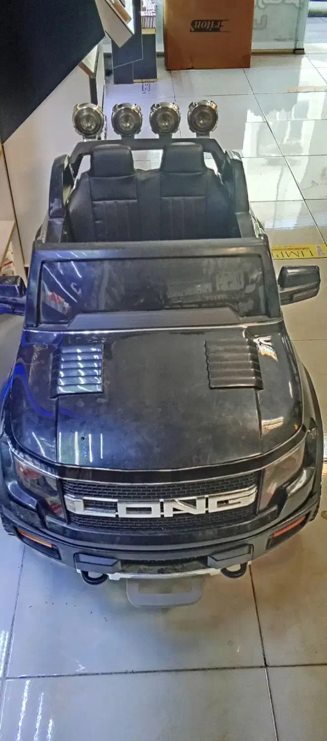 ماشین شارژی سه دنده با ضبط و پخش شاسی|اسباب‌بازی بچه|رباط‌کریم, رباط‌کریم|دیوار