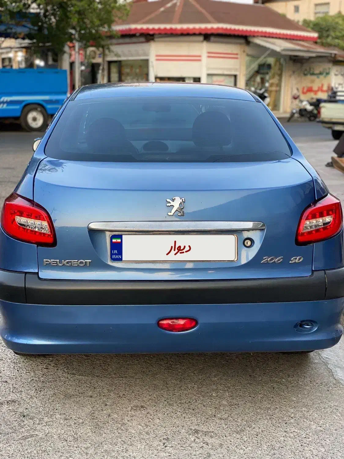 206sd مدل90 بی رنگ سالم|خودرو سواری و وانت|بندر انزلی, متروپل|دیوار