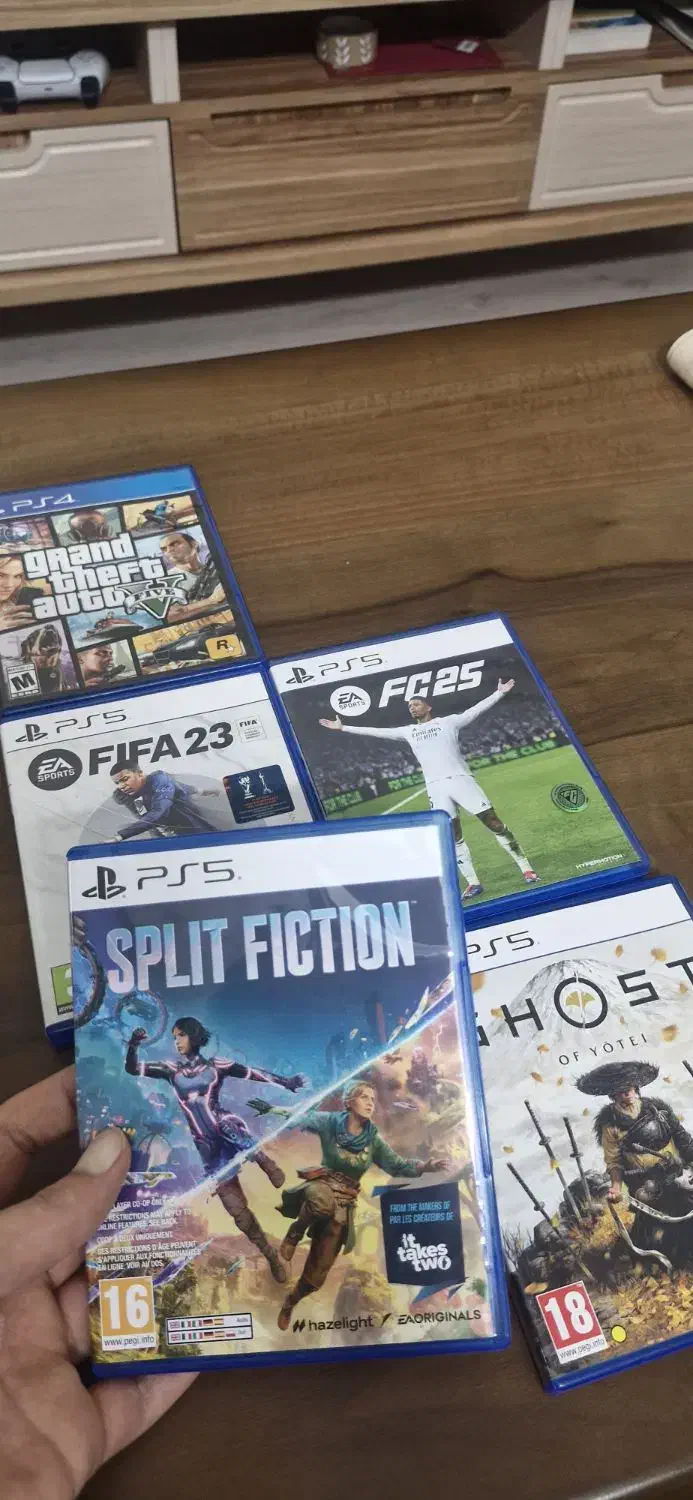 ps5 SPLIT FICTION FIFA 23|کنسول، بازی ویدئویی و آنلاین|تهران, عباسی|دیوار