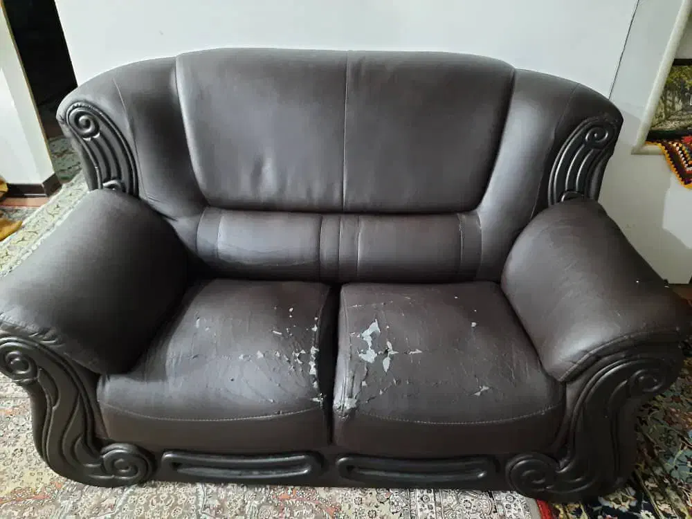 مبلمان چرمی|مبلمان خانگی و میز عسلی|بروجن, |دیوار