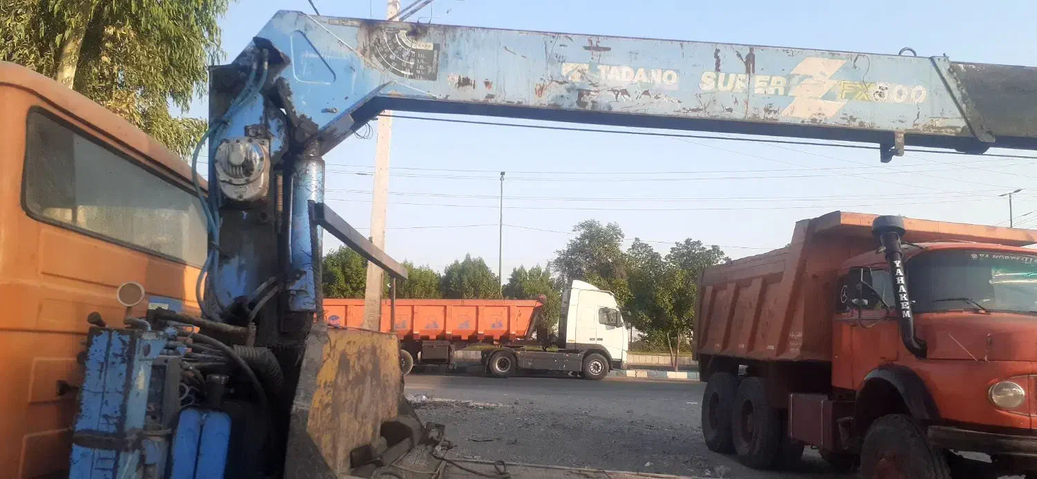 جرثقیل ۵خشاب ژاپنی سوپر تادانو|خودرو سنگین|جیرفت, |دیوار