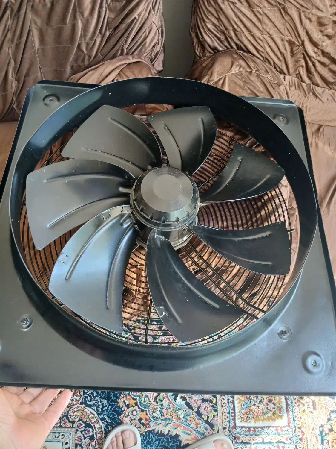 فن ، هواکش ژنیران دائم کار درحدنو|پنکه و تصفیه‌کنندهٔ هوا|اصفهان, قهجاورستان|دیوار