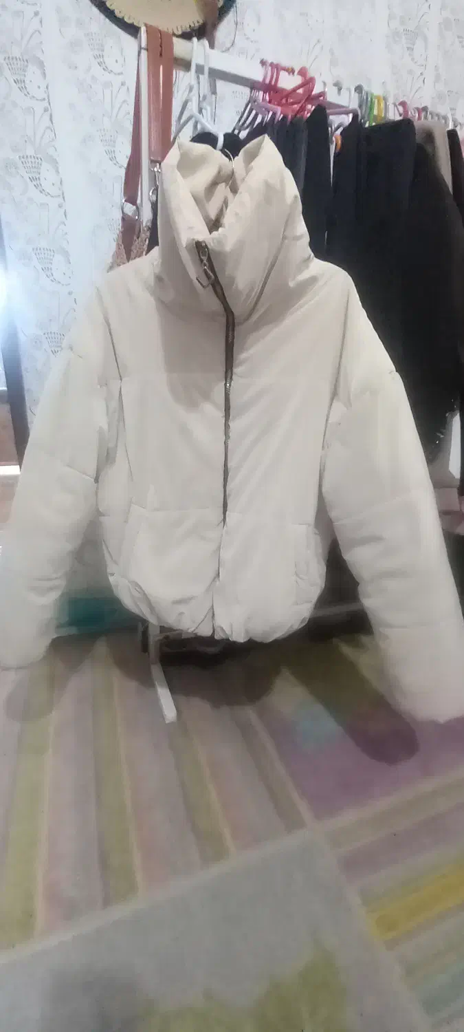 بامبر کاپشنی   فری سایز سیلیکونی ضد آب در حد نو|لباس|قاسمآباد (خواف), |دیوار