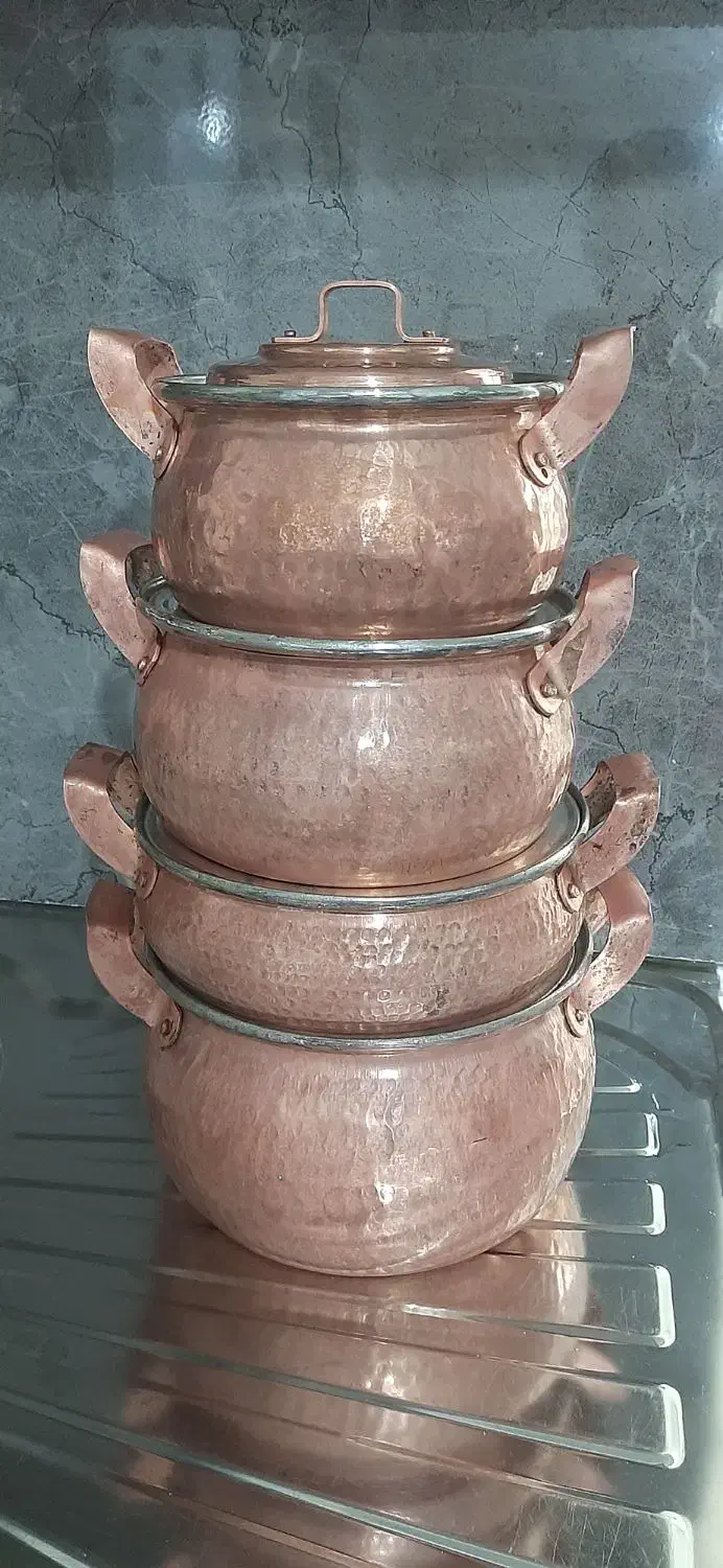 قابلمه مسی نو|ظروف پختوپز|فاضل آباد, |دیوار