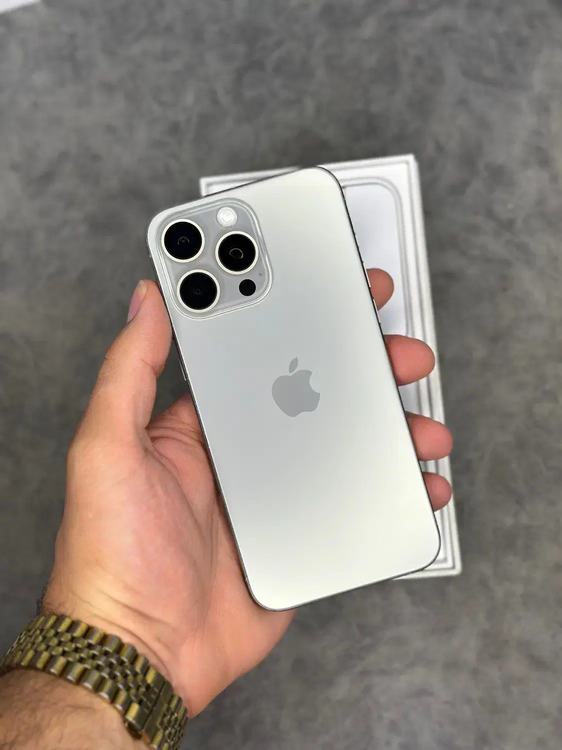 ایفون ۱۵ پرومکس ۲۵۶ zaa|موبایل|رشت, یخسازی|دیوار