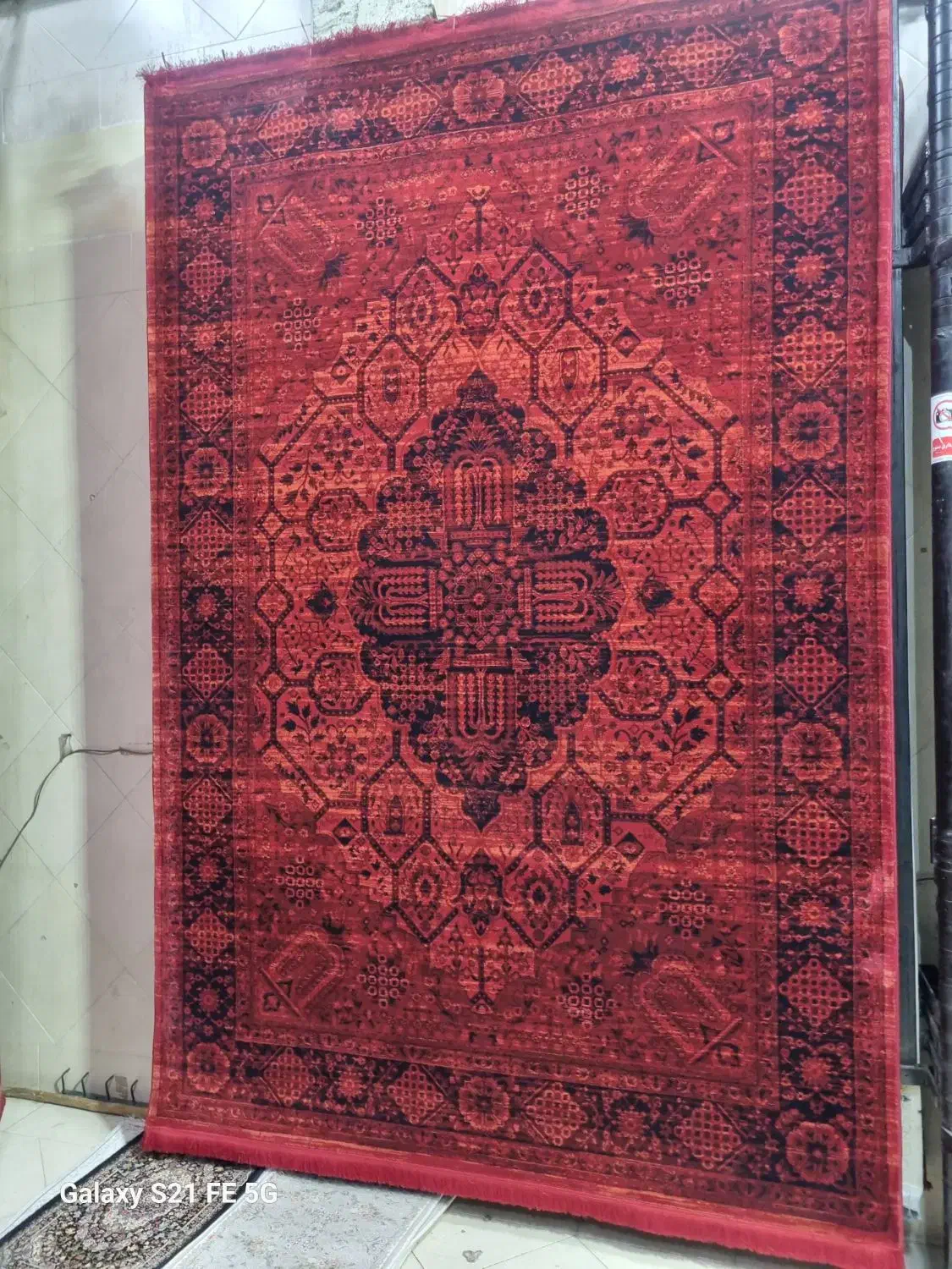فرش ۶متری۷۰۰شانه طرح بلوچ لاکی|فرش|کرج, آق تپه|دیوار