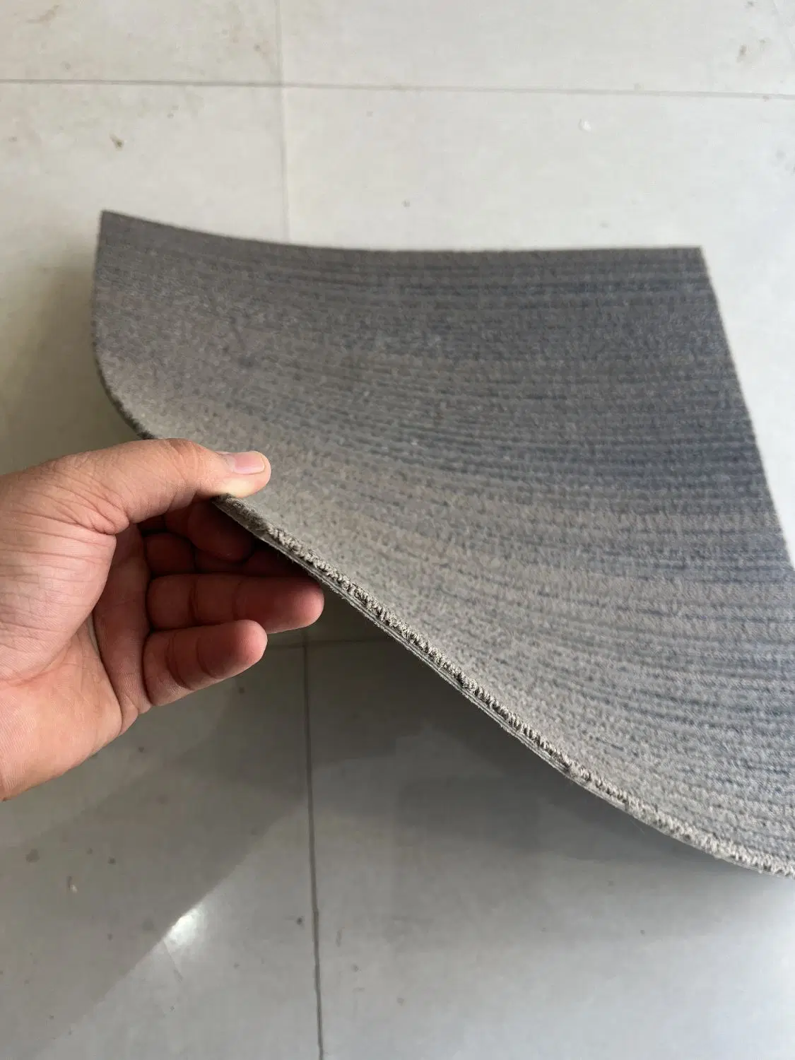موکت تایل اداری بلژیکی طوسی خط دار ضدحریق60×60|موکت|تهران, سعادتآباد|دیوار
