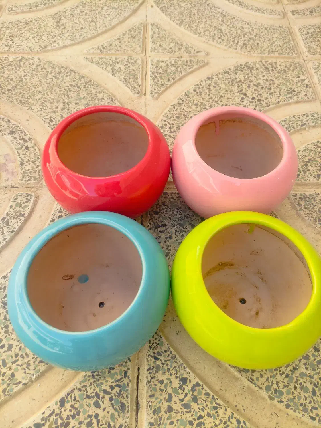 چهار عدد گلدان|گل مصنوعی|سنندج, |دیوار