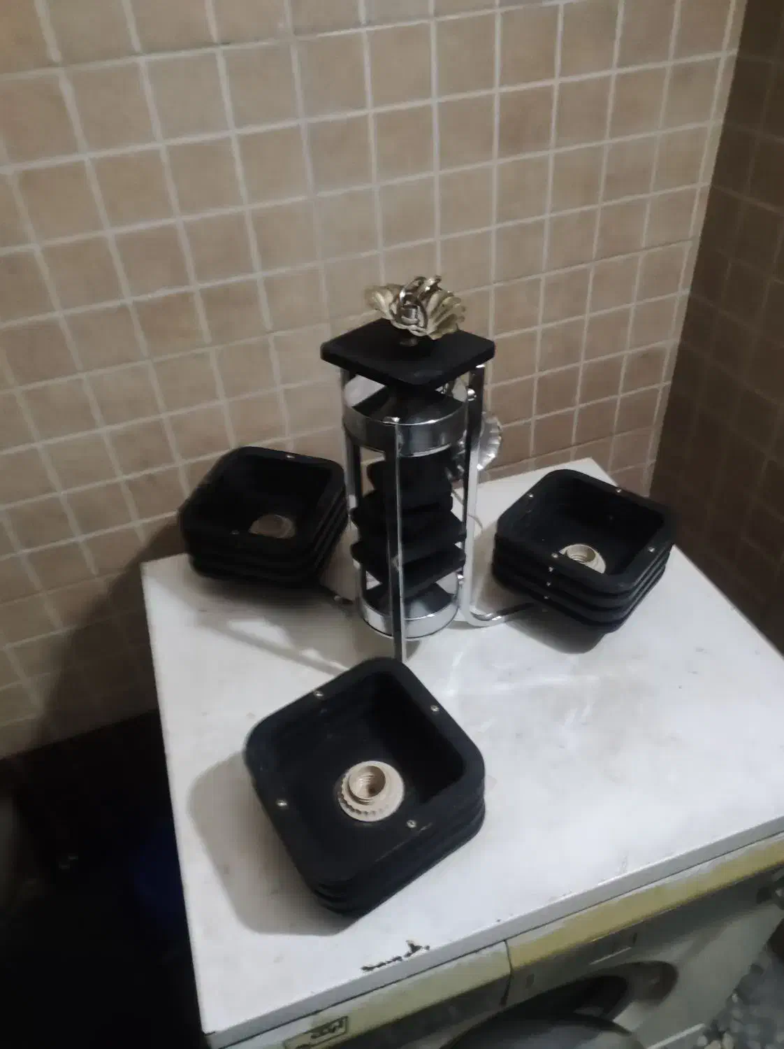 لوستر در حد نو|لوستر و چراغ آویز|گرگان, |دیوار