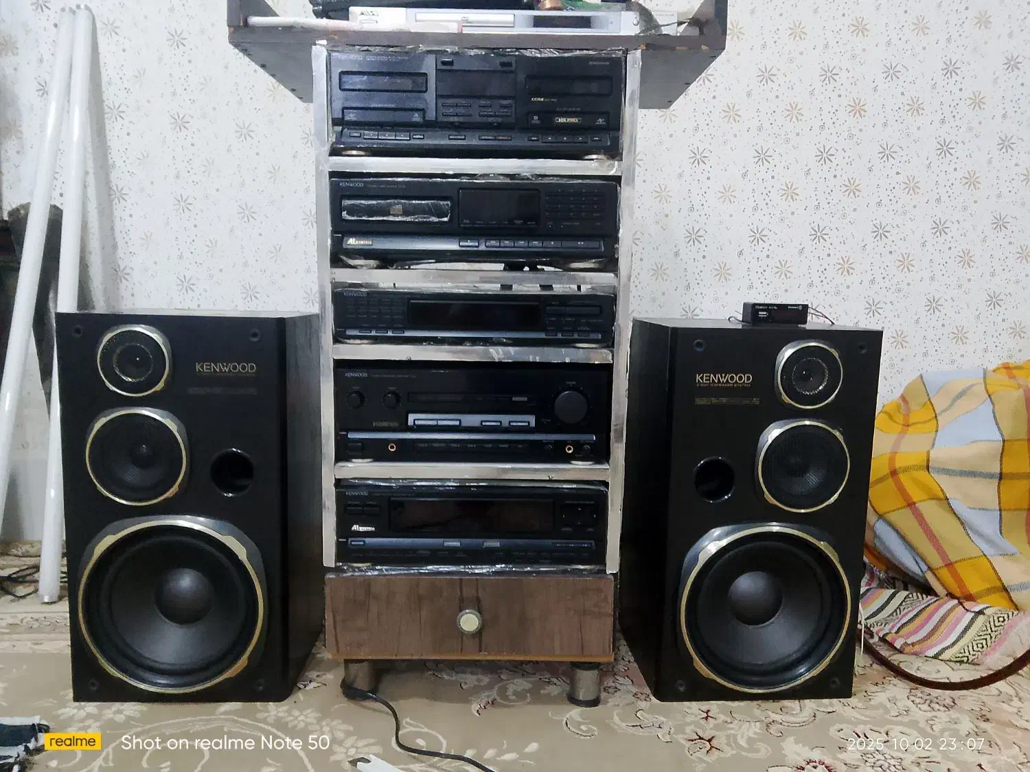 ظبط 5طبقه کنوود|سیستم صوتی خانگی|مشهد, خین عرب|دیوار