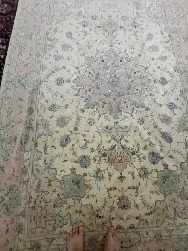 یک تخته ۶متری دستباف ۶۰رج تبریز|فرش|تهران, محمودیه|دیوار