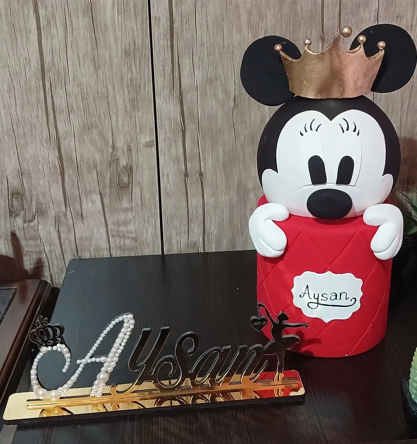 ماکت کیک به همراه استند اسم|مجسمه، تندیس، ماکت|بیرجند, |دیوار