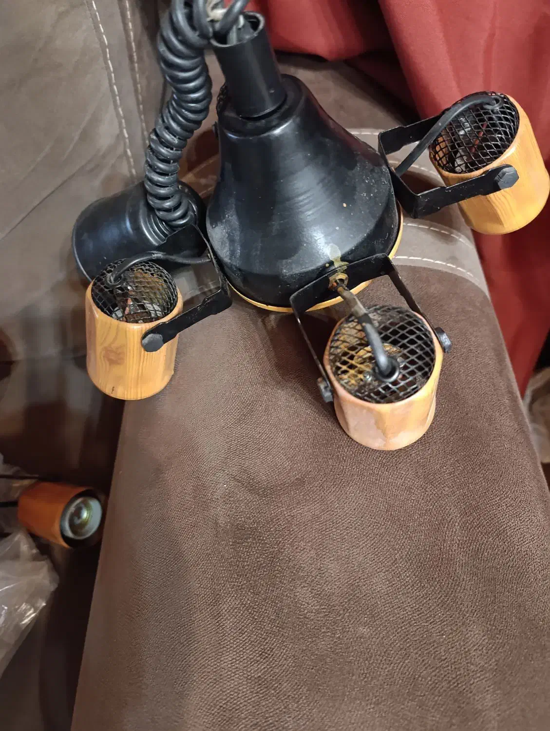 سه عدد لوستر سقفی|لوستر و چراغ آویز|عباس‌آباد, |دیوار