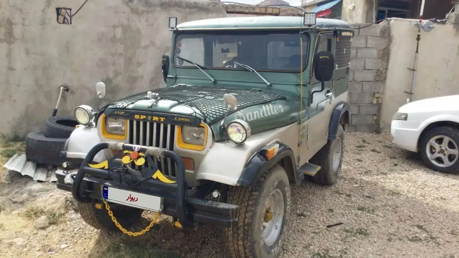 جیپ صحرا موتور پاجیرو کمکدار ژاپنی ۱۹۹۷ کم مصرف|خودرو کلاسیک|مسجد سلیمان, |دیوار