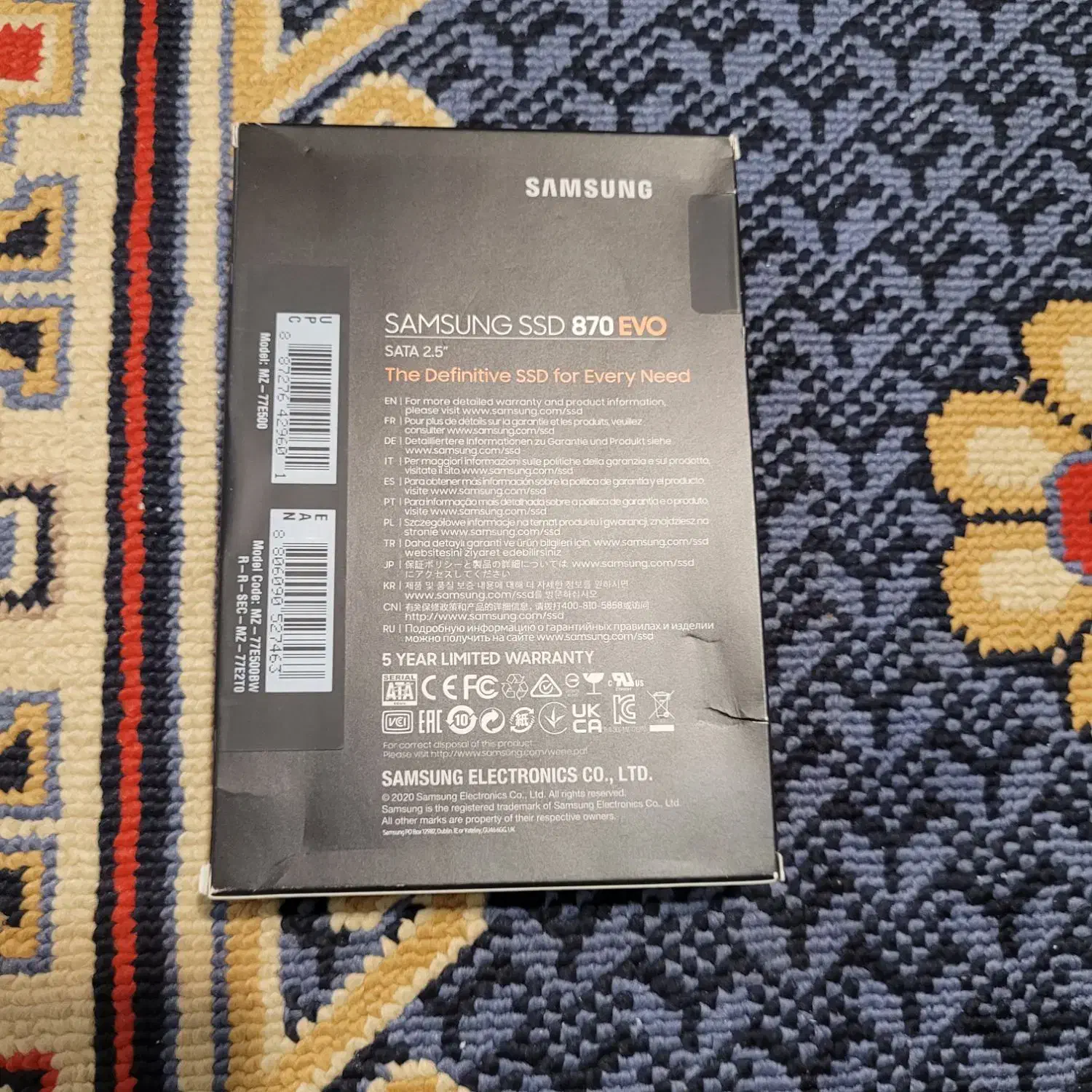 هارد SSD سامسونگ ۵۰۰ گیگ (نو)|قطعات و لوازم جانبی رایانه|کرج, گلشهر|دیوار