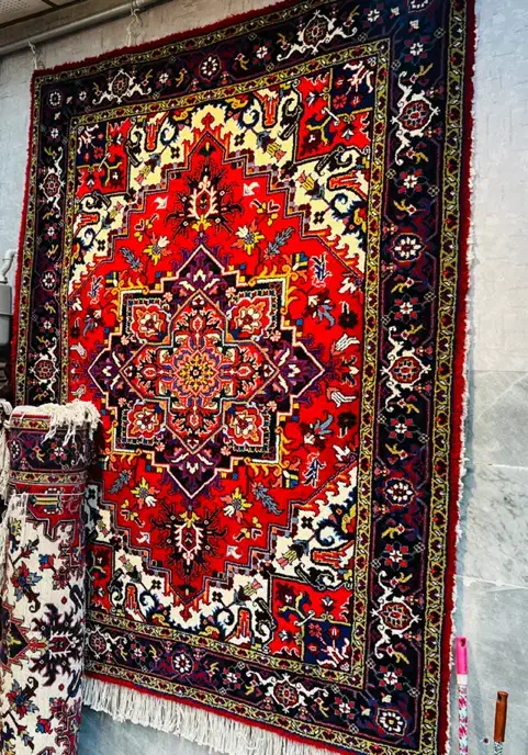 قالیچه فرش دستبافت هریس|فرش|کرج, شهرک ولیعصر|دیوار