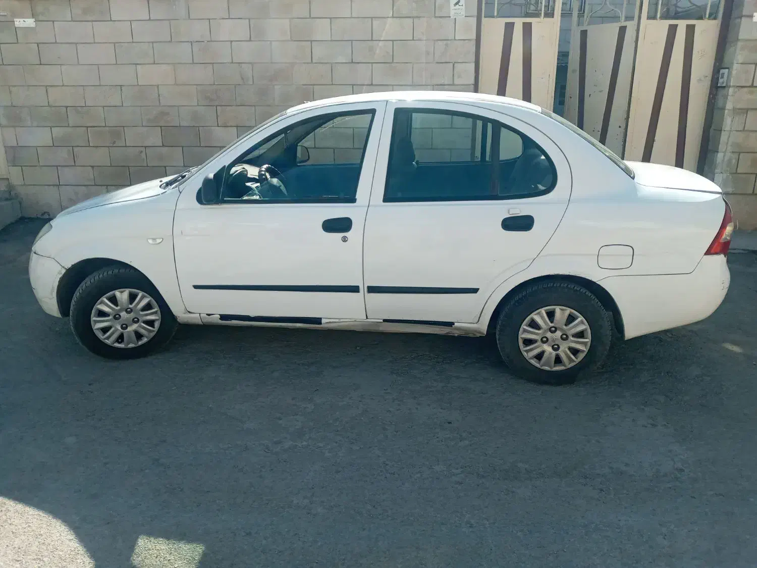 تیبا ۱ سفید رنگ مدل ۹۷|خودرو سواری و وانت|نورآباد, |دیوار