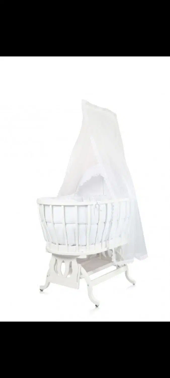 گهواره چوبی|اسباب و اثاث بچه|شاهین‌شهر, عطار|دیوار