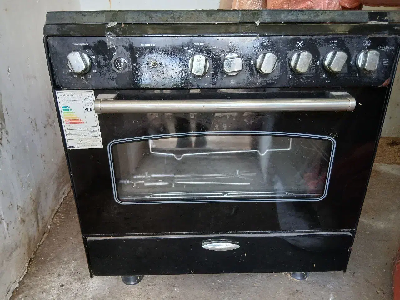 گاز ۵شعله فردار|اجاق گاز و لوازم برقی پخت‌وپز|شفت, |دیوار