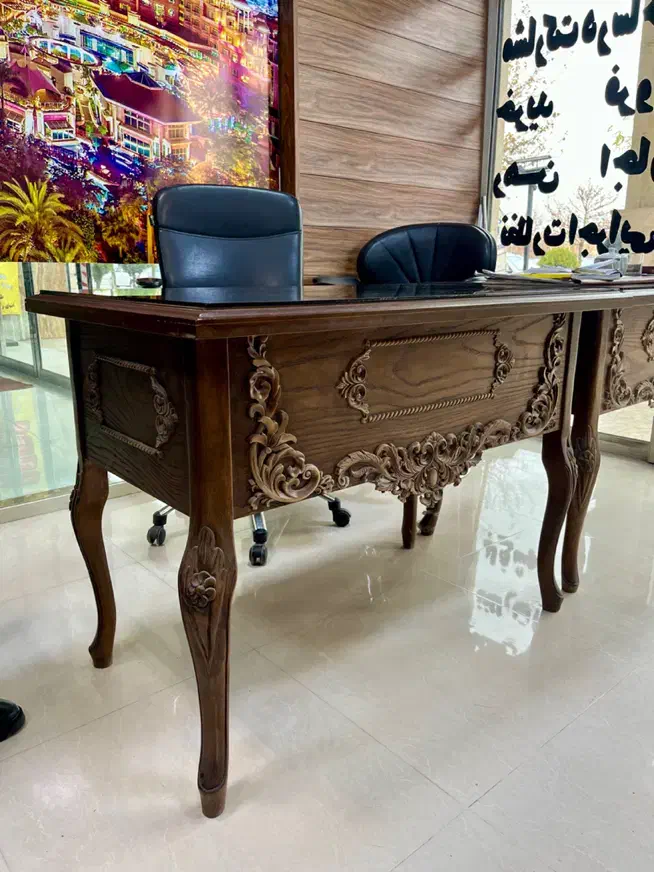 ۳ عدد میزکار چوبی|میز تحریر و کامپیوتر|گلبهار, شهر جدید گلبهار|دیوار